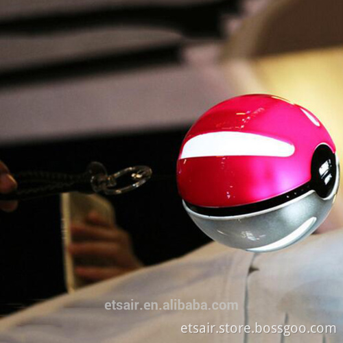 6000mAh Pokemon GO Related Pokeball Powerbank Charger Masterball Power Bank 2016 Generation 3